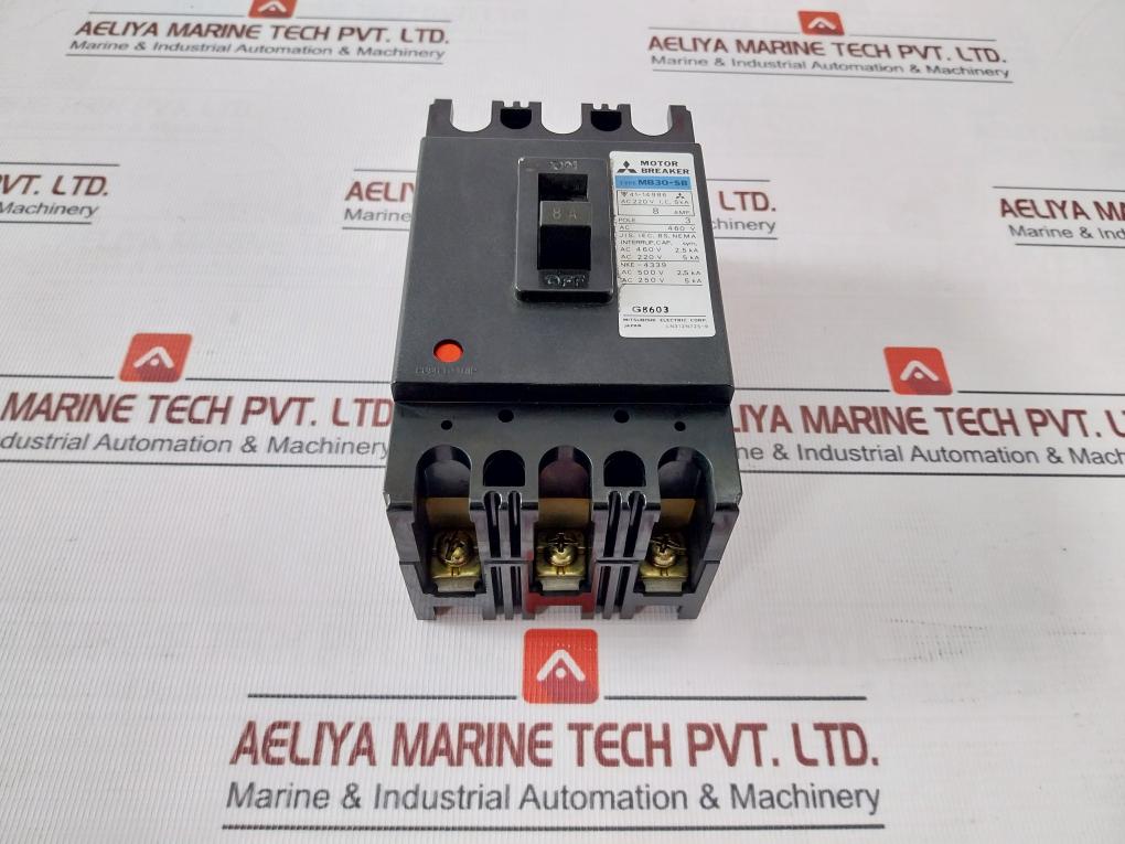 Mitsubishi Electric Mb30-sb Motor Breaker 41-14986 Ac220V 5Ka Ac380-450V 50/60Hz