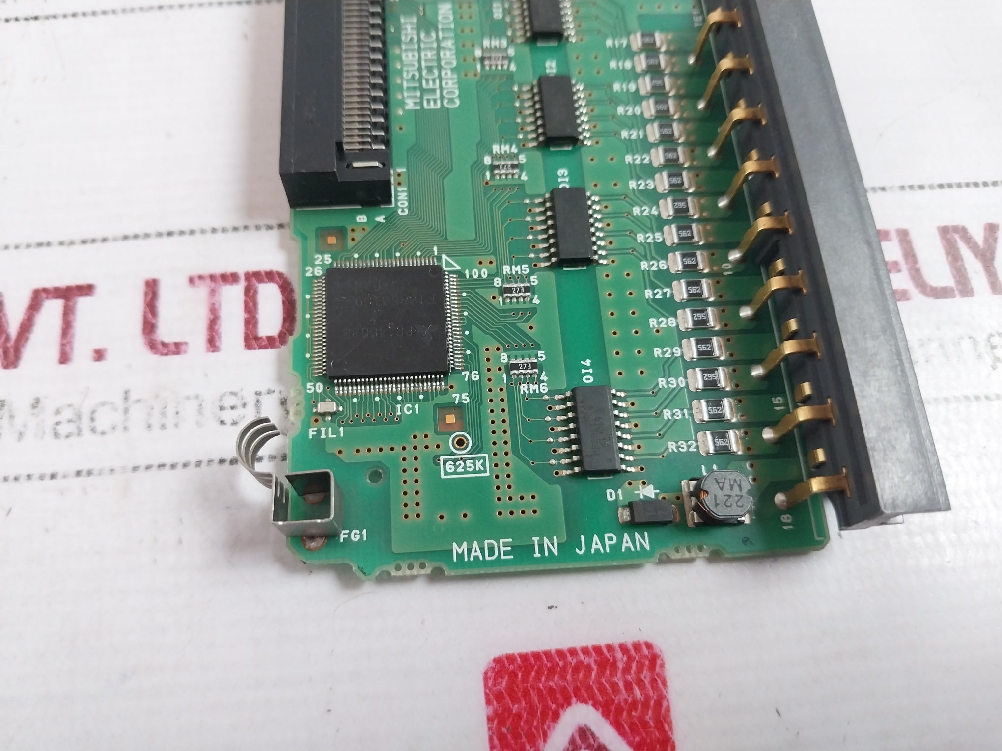 Mitsubishi Electric Mec-40V-0 Pcb Control Board Bd627B621H01 Qx40 (N)