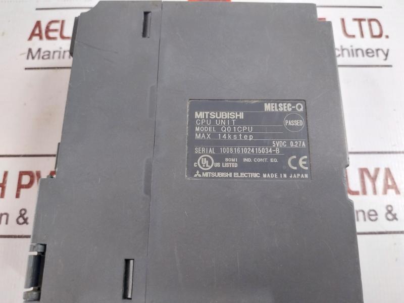 Mitsubishi Electric Melsec-q Q01Cpu Plc Cpu Unit Max 14K Step
