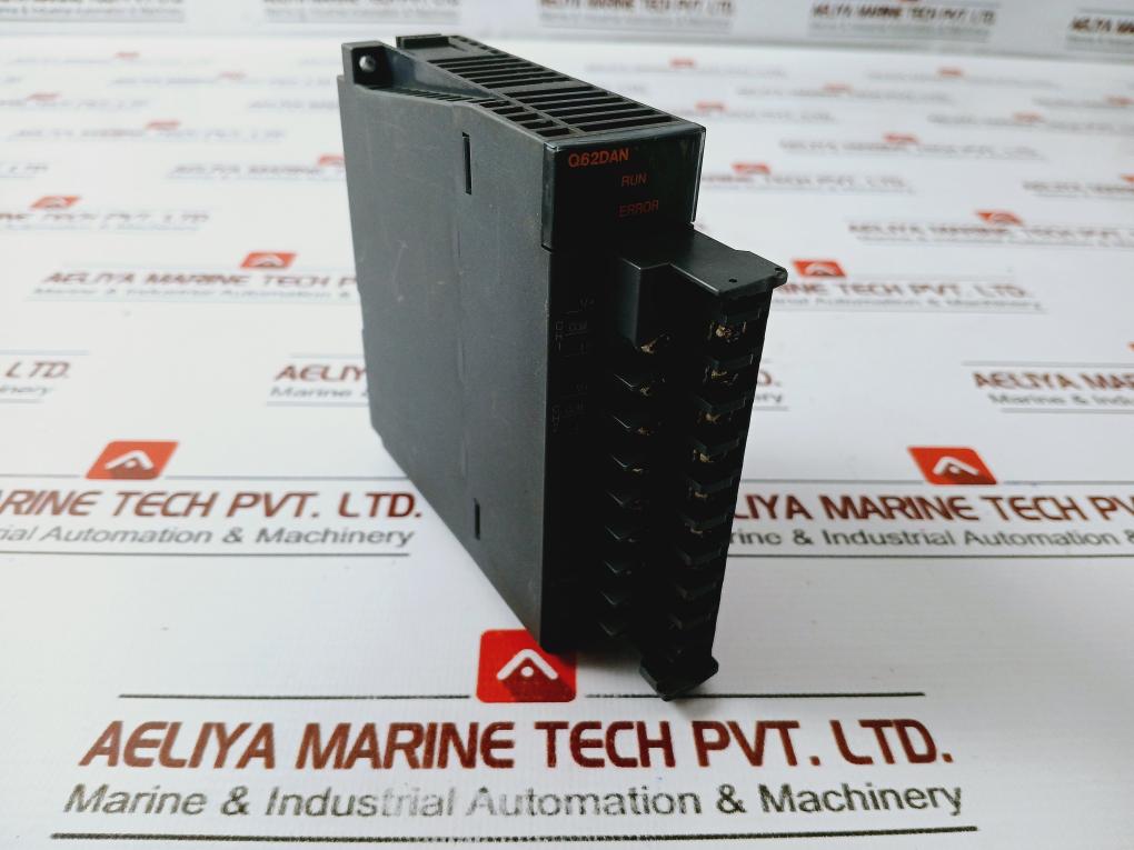 Mitsubishi Electric Melsec-q Q62dan D/a Converter Unit -10~10v/0~20 Ma