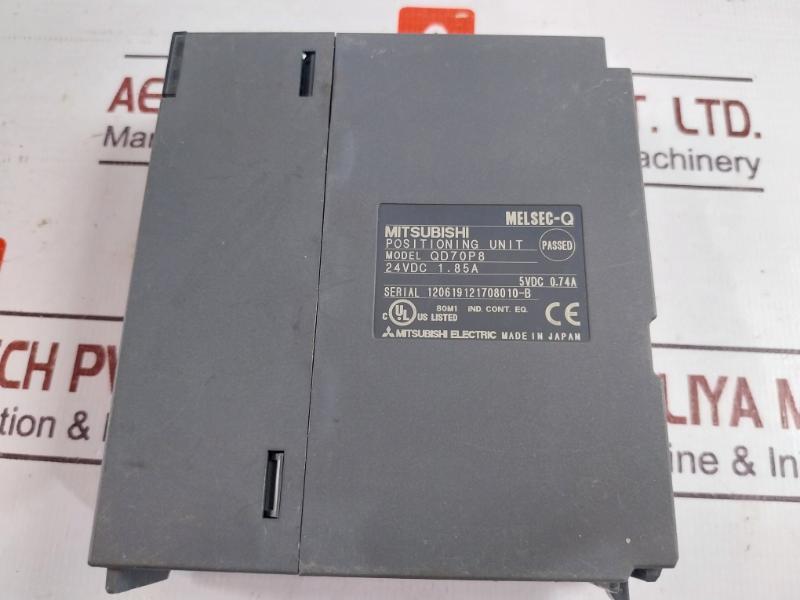 Mitsubishi Electric Melsec-q Qd70P8 Plc Positioning Unit 24Vdc 1.85A