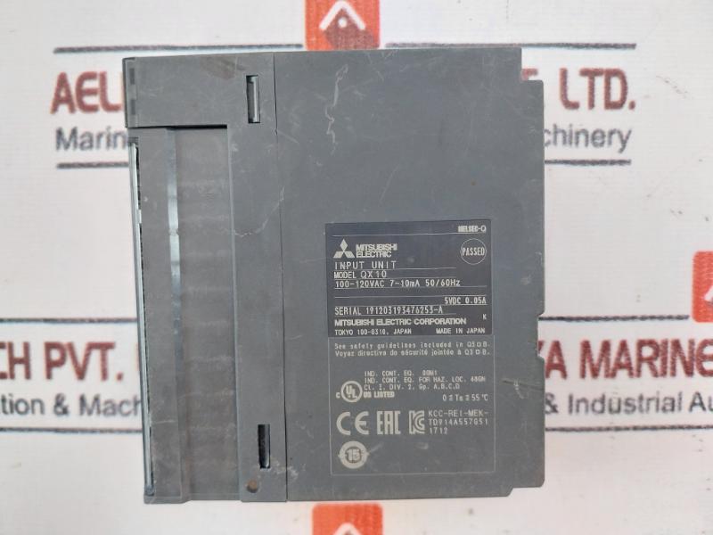 Mitsubishi Electric Melsec-q Qx10 Plc Input Module 100-120Vac 7-10Ma