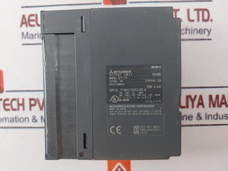 Mitsubishi Electric Melsec-q Qy10 Digital Output Module 24Vdc 240Vac 2A