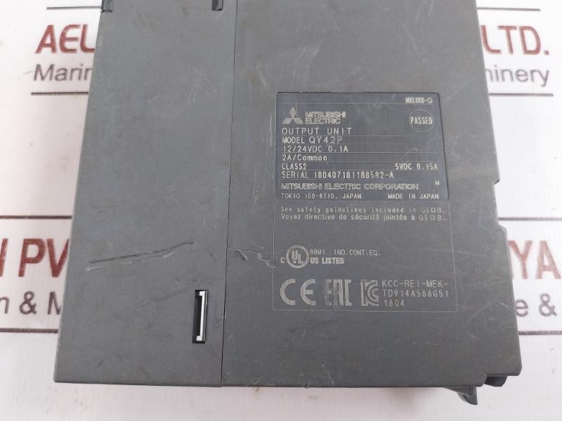 Mitsubishi Electric Melsec-q Qy42P Plc Output Unit 12/24Vdc 0.1A