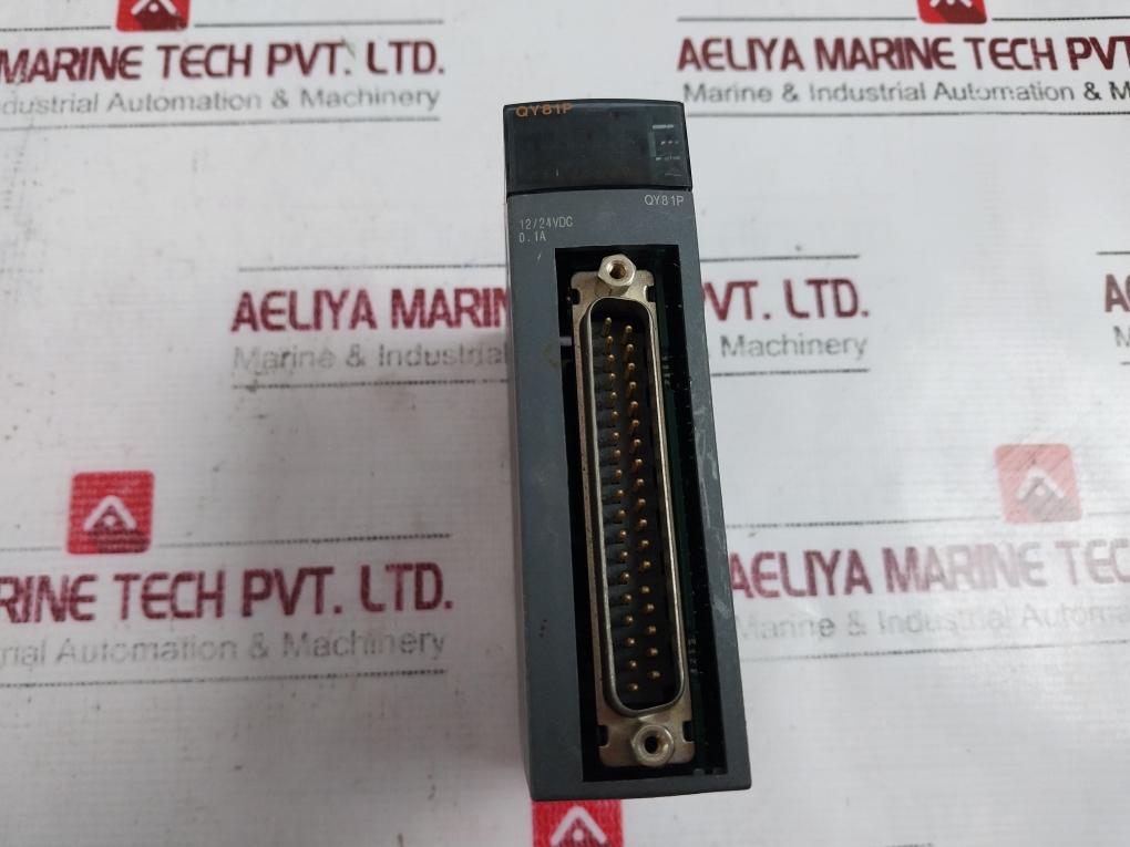 Mitsubishi Electric Melsec-q Qy81p Output Unit Module Class 2 12/24vdc 0.1a