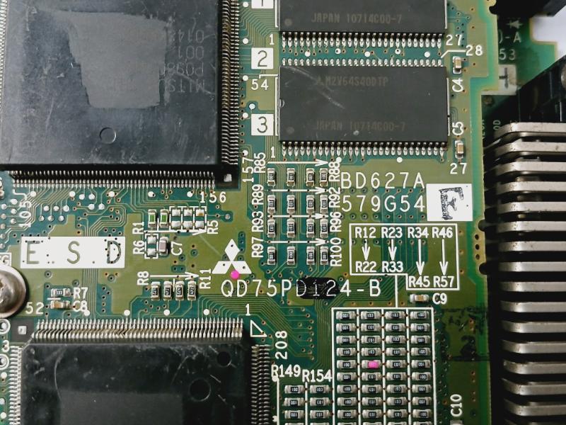 Mitsubishi Electric Melsec-q Series Qd75P4-b Plc Pcb Bd627A841G53 Qd75P4(N)-a