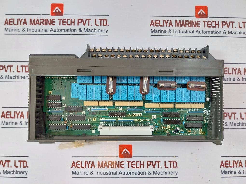 Mitsubishi Electric Melsec A62p/a2ncpu R21/ax81/ay13e Plc Controller Ac85~132v