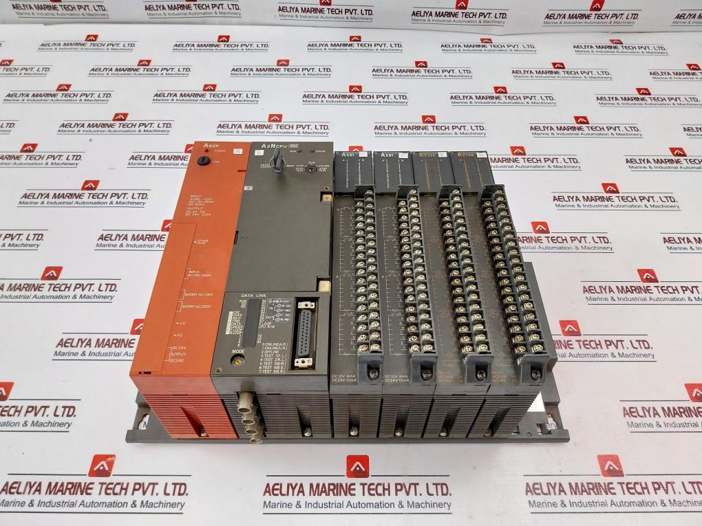 Mitsubishi Electric Melsec A62p/a2ncpu R21/ax81/ay13e Plc Controller Ac85~132v