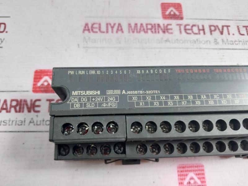 Mitsubishi Electric Melsec Aj65Sbtb1-32Dte1 Cc-link Input/Output Unit 24Vdc 7Ma