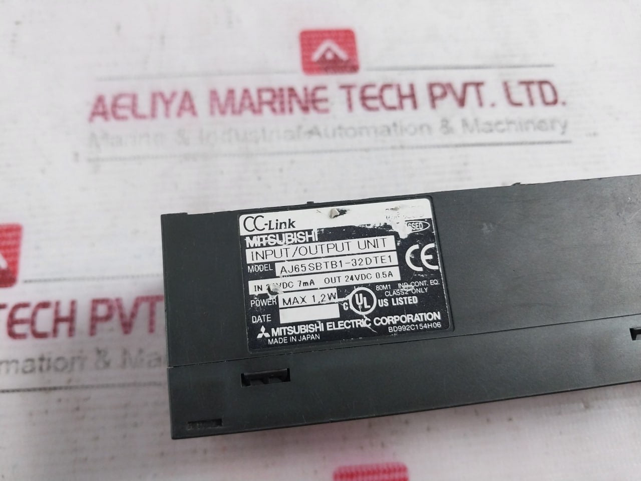 Mitsubishi Electric Melsec Aj65Sbtb1-32Dte1 Cc-link Input/Output Unit 24Vdc 7Ma