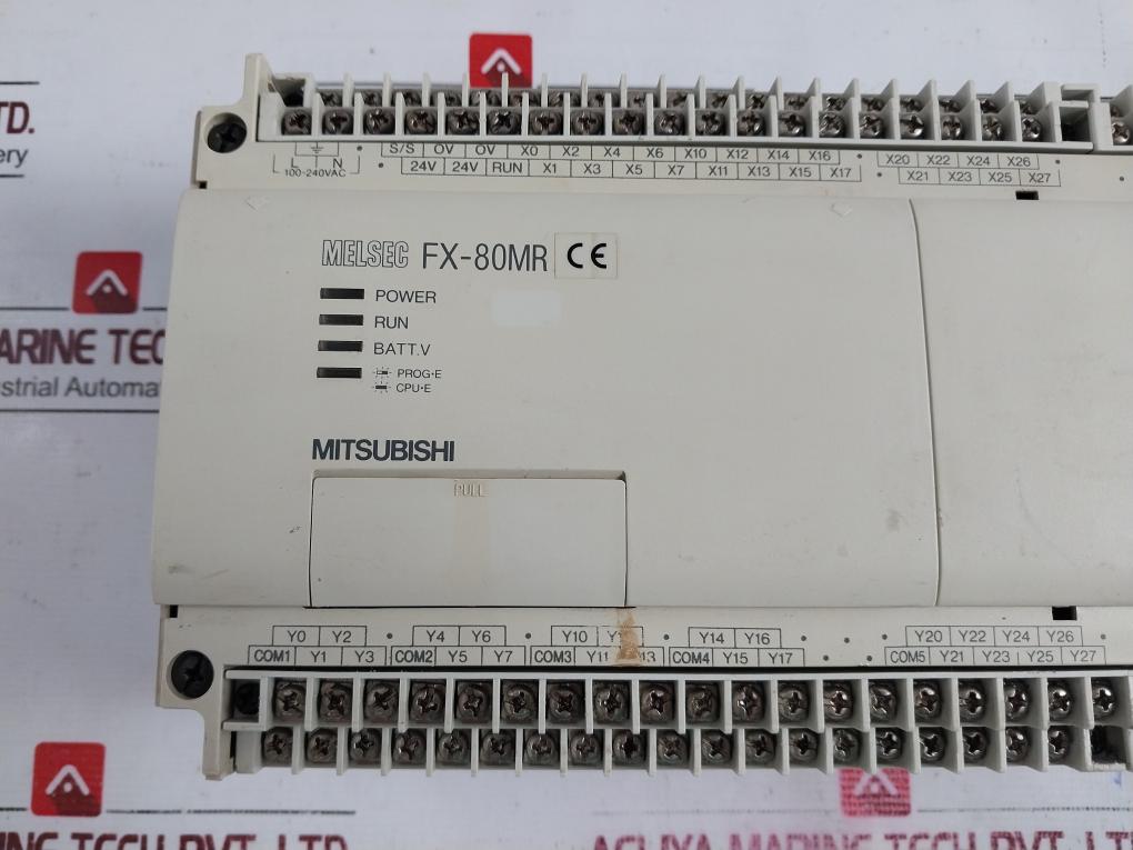 Mitsubishi Electric Melsec Fx-80mr-es Programmable Controller 24vdc, 7ma