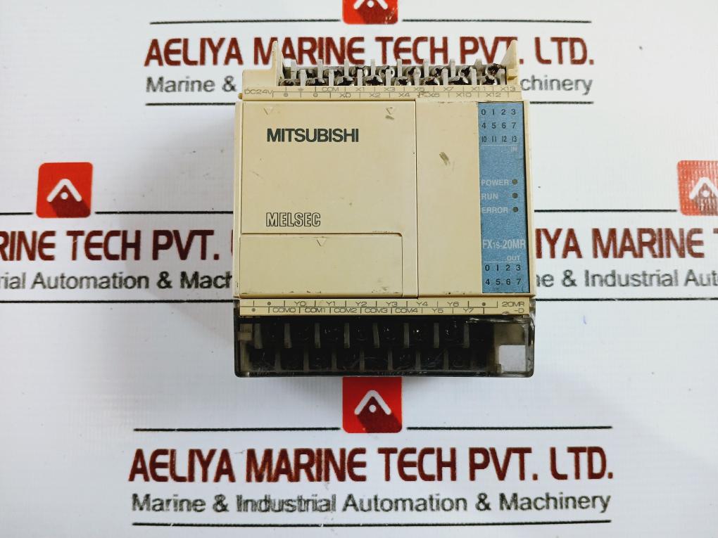 Mitsubishi Electric Melsec Fx1s-20mr-d Programmable Controller, Dc 24v