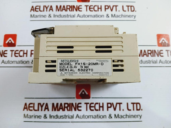 Mitsubishi Electric Melsec Fx1s-20mr-d Programmable Controller, Dc 24v