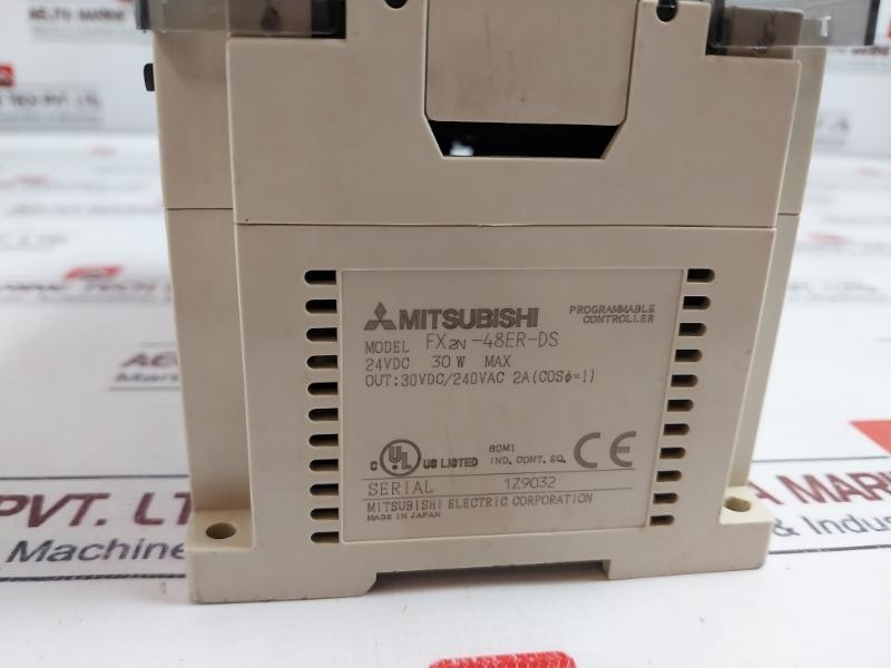 Mitsubishi Electric Melsec Fx2n-48er-ds Compact Extension Unit 24vdc