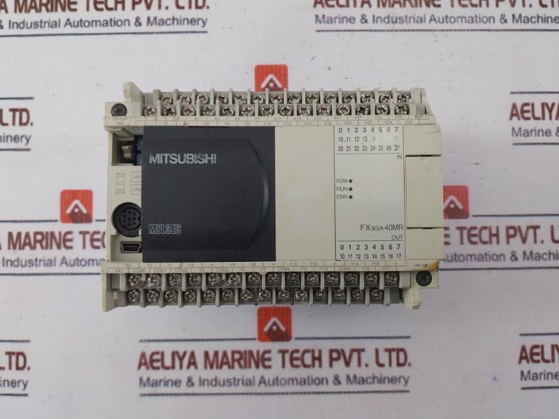 Mitsubishi Electric Melsec Fx3Ga-40Mr-cm Programmable Controller 100-240Vac