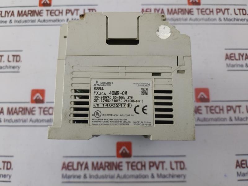 Mitsubishi Electric Melsec Fx3Ga-40Mr-cm Programmable Controller 100-240Vac