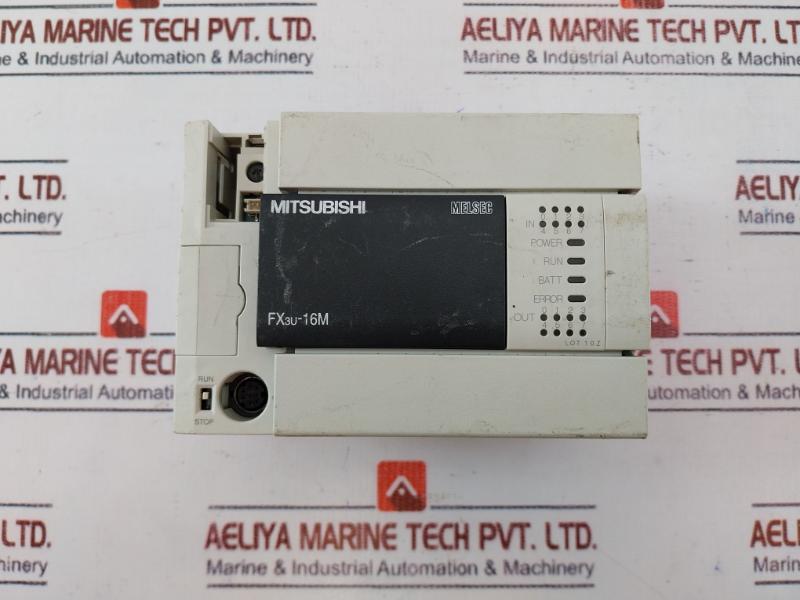 Mitsubishi Electric Melsec Fx3U-16Mr/Es Programmable Controller Base Unit