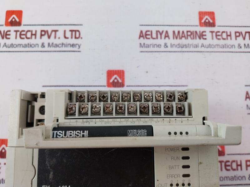 Mitsubishi Electric Melsec Fx3U-16Mr/Es Programmable Controller Base Unit