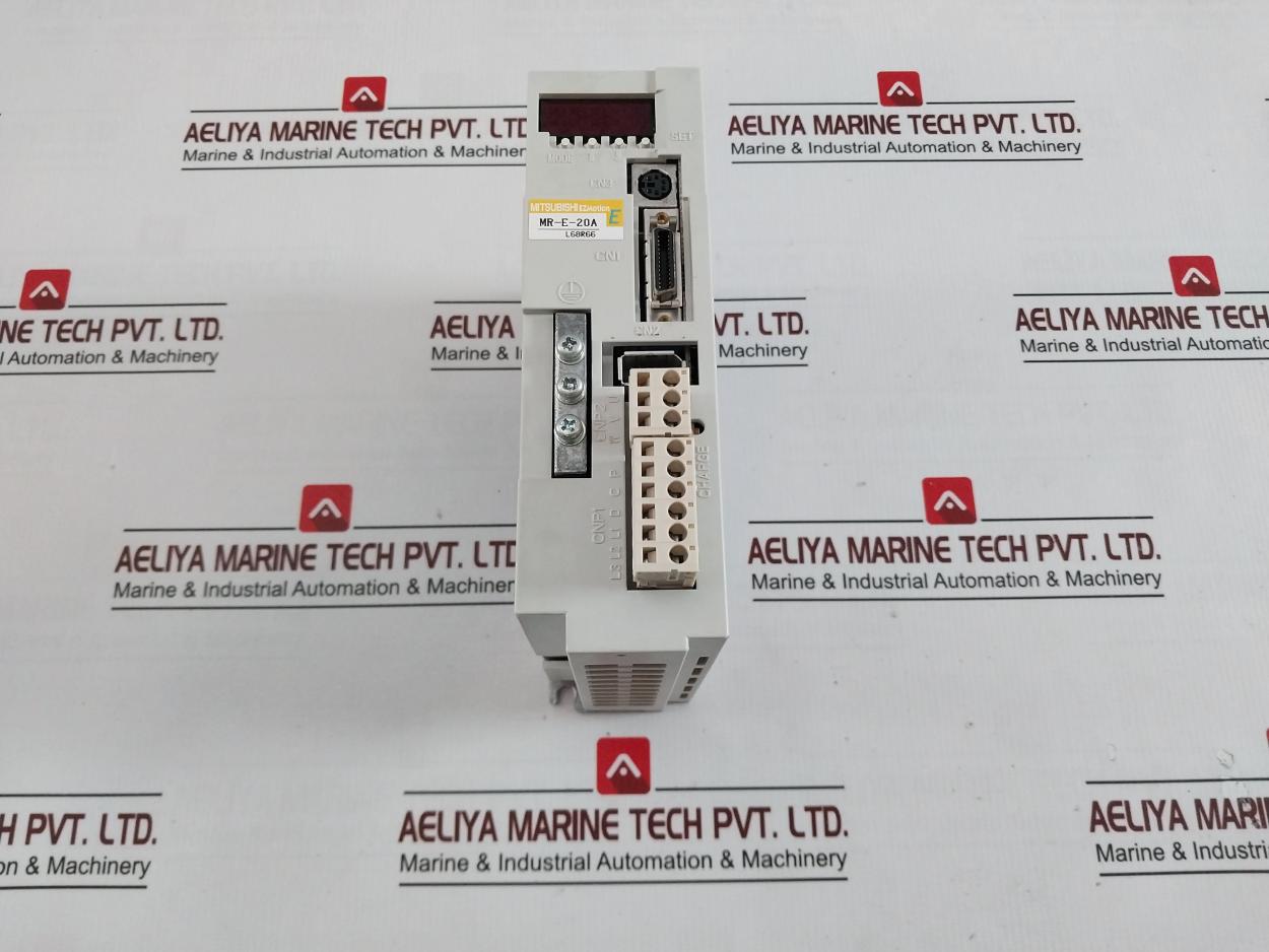 Mitsubishi Electric Mr-e-20A Ezmotion E Ac Servo Drive 200W 1.5A 3Ph Ac200-230V