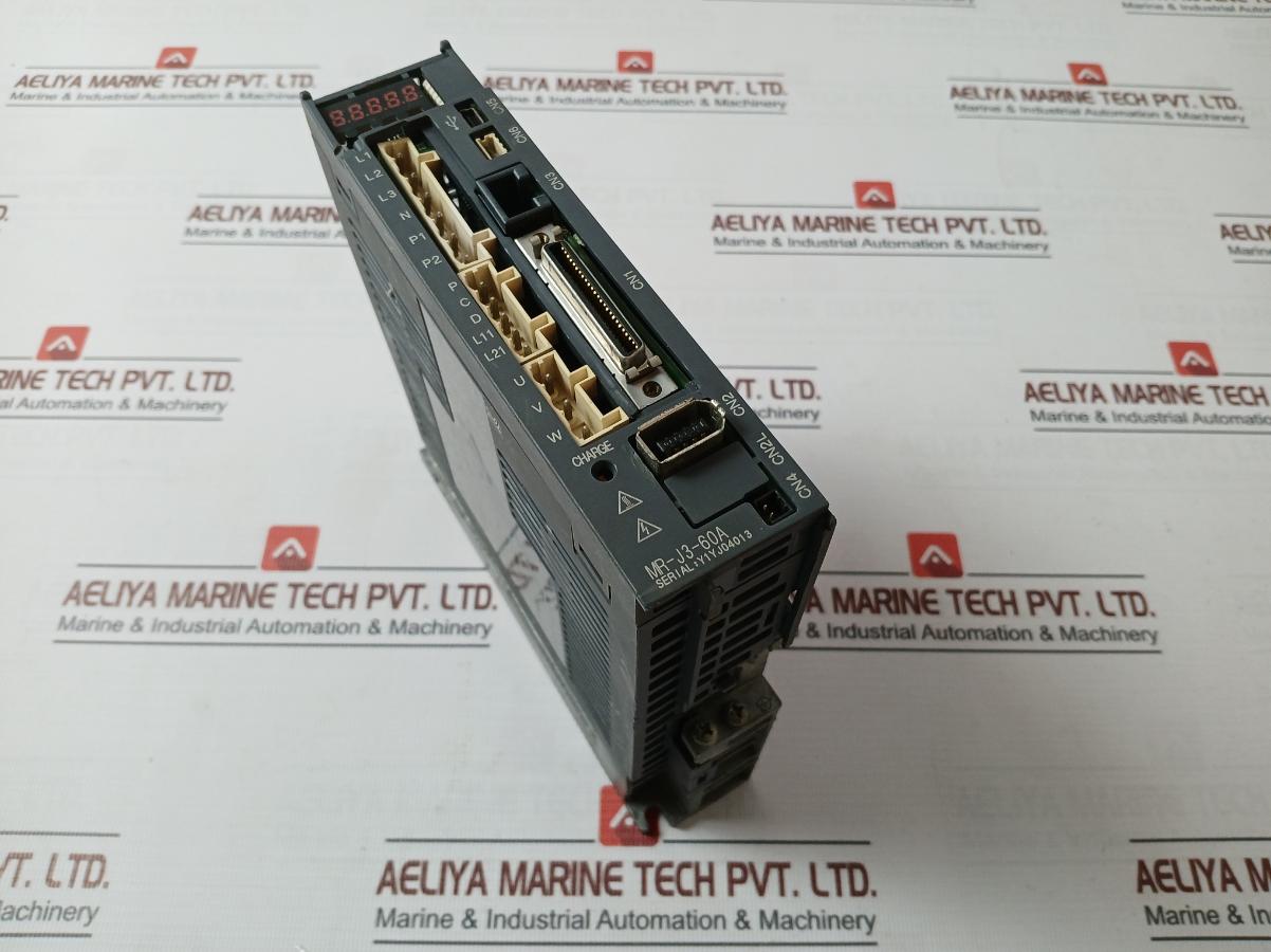 Mitsubishi Electric Mr-j3-60A Ac Servo Drive 600W 3.2A 3Ph+1Ph200-230V 50Hz
