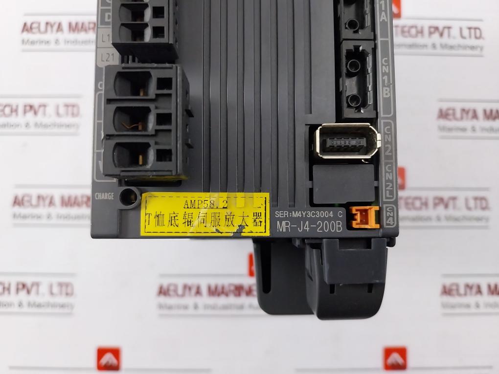 Mitsubishi Electric Mr-j4-200B Ac Servo Amplifier 3Ac 200-240V 10.5A 50/60Hz