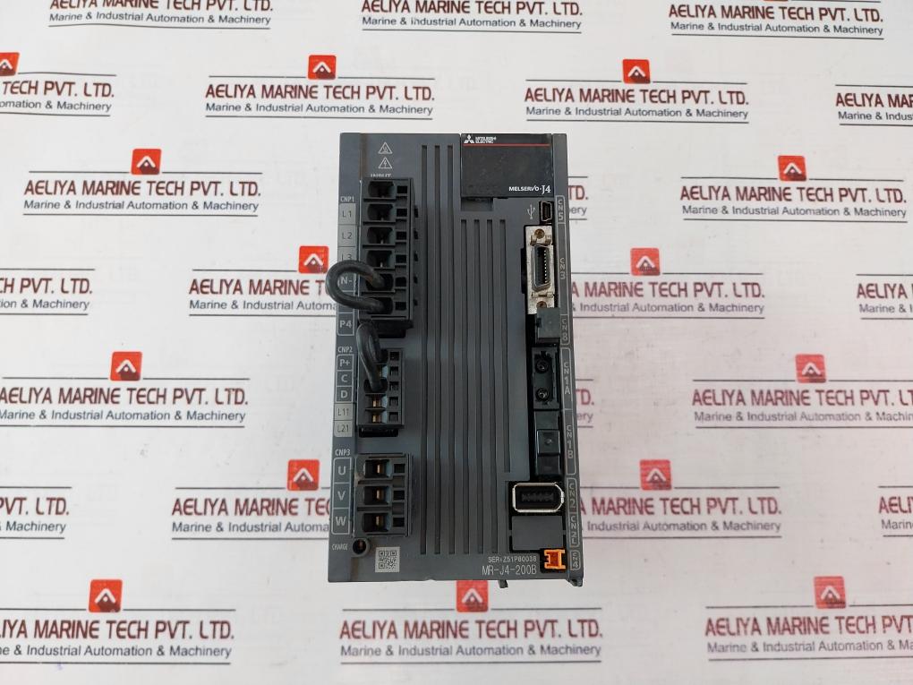 Mitsubishi Electric Mr-j4-200B Servo Amplifier 2Kw 200-240VAc