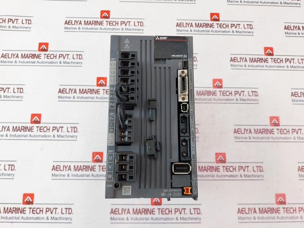 Mitsubishi Electric Mr-j4-200B Servo Amplifier 2Kw 200-240VAc