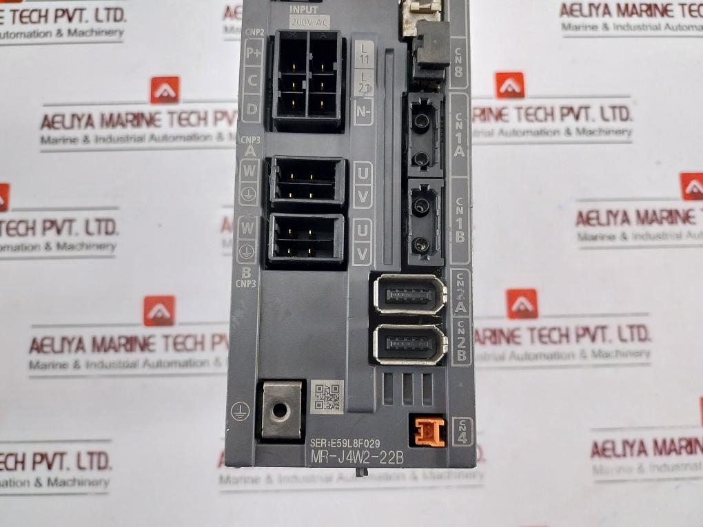 Mitsubishi Electric Mr-j4W2-22B Ac Servo Drive Controller 200-240V 50/60Hz