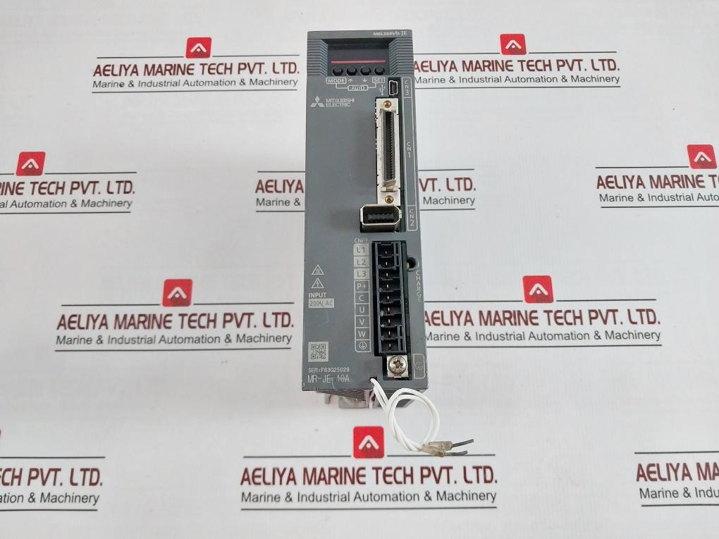 Mitsubishi Electric Mr-je-40A Digital Ac-servo Amplifier 3Ph 170V 0-360Hz 2.8A