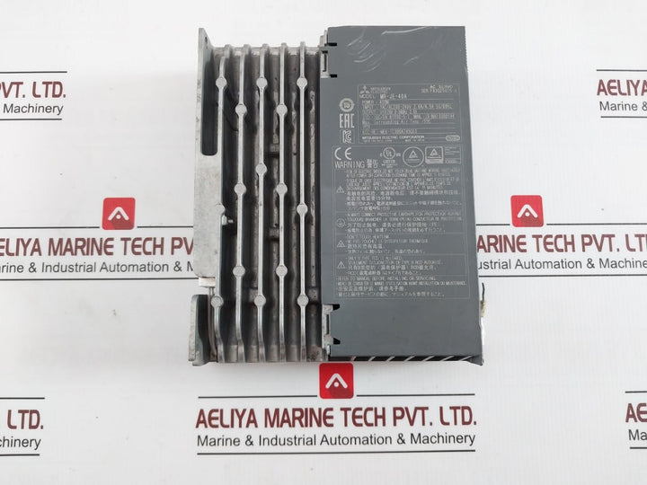 Mitsubishi Electric Mr-je-40A Digital Ac-servo Amplifier 3Ph 170V 0-360Hz 2.8A