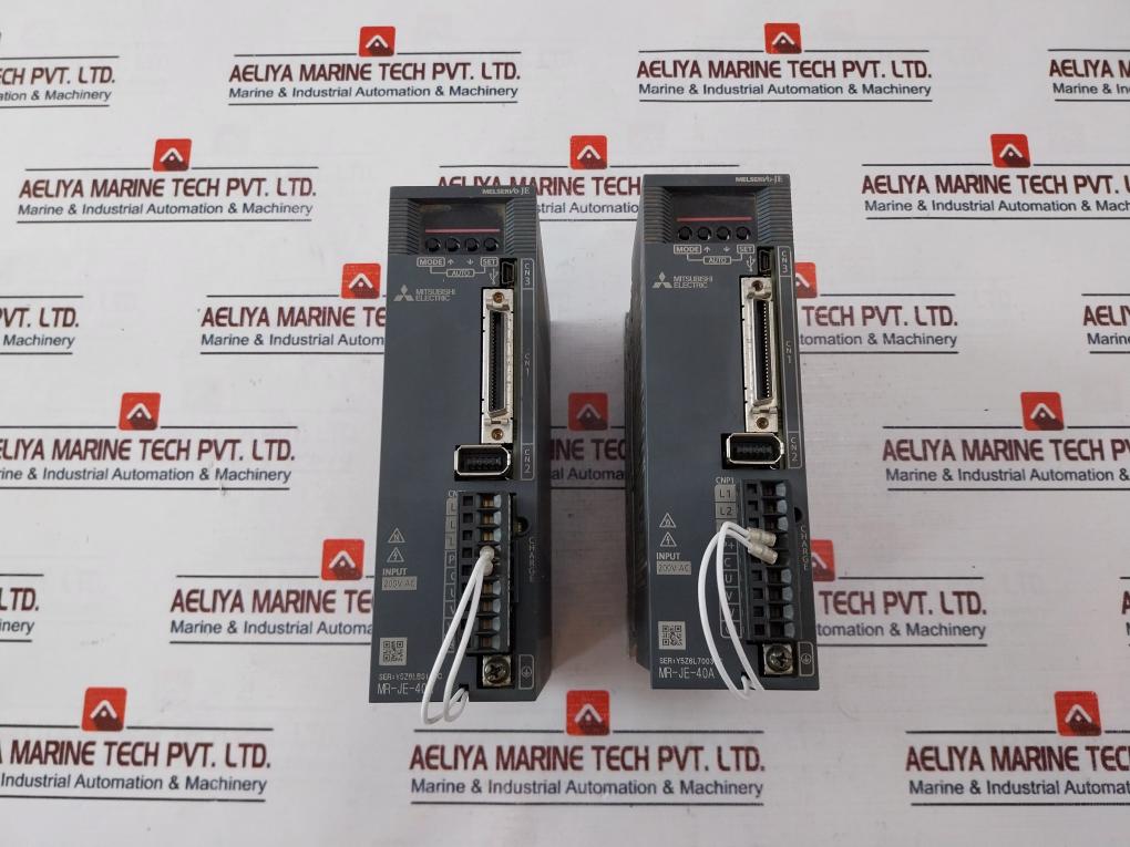 Mitsubishi Electric Mr-je-40A Servo Amplifier