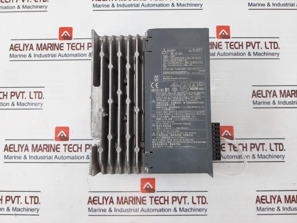 Mitsubishi Electric Mr-je-40A Servo Amplifier