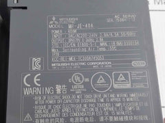 Mitsubishi Electric Mr-je-40a Ac-servo Amplifier 400w/50-60hz/ac200-240v