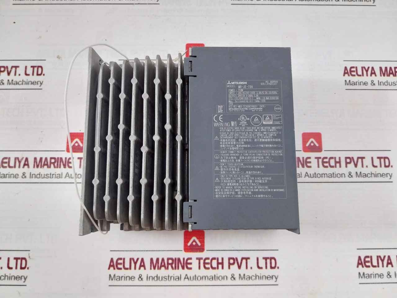 Mitsubishi Electric Mr-je-70A Servo Amplifier 3Ac/Ac200-240V 3.8A/6.5A 50/60Hz