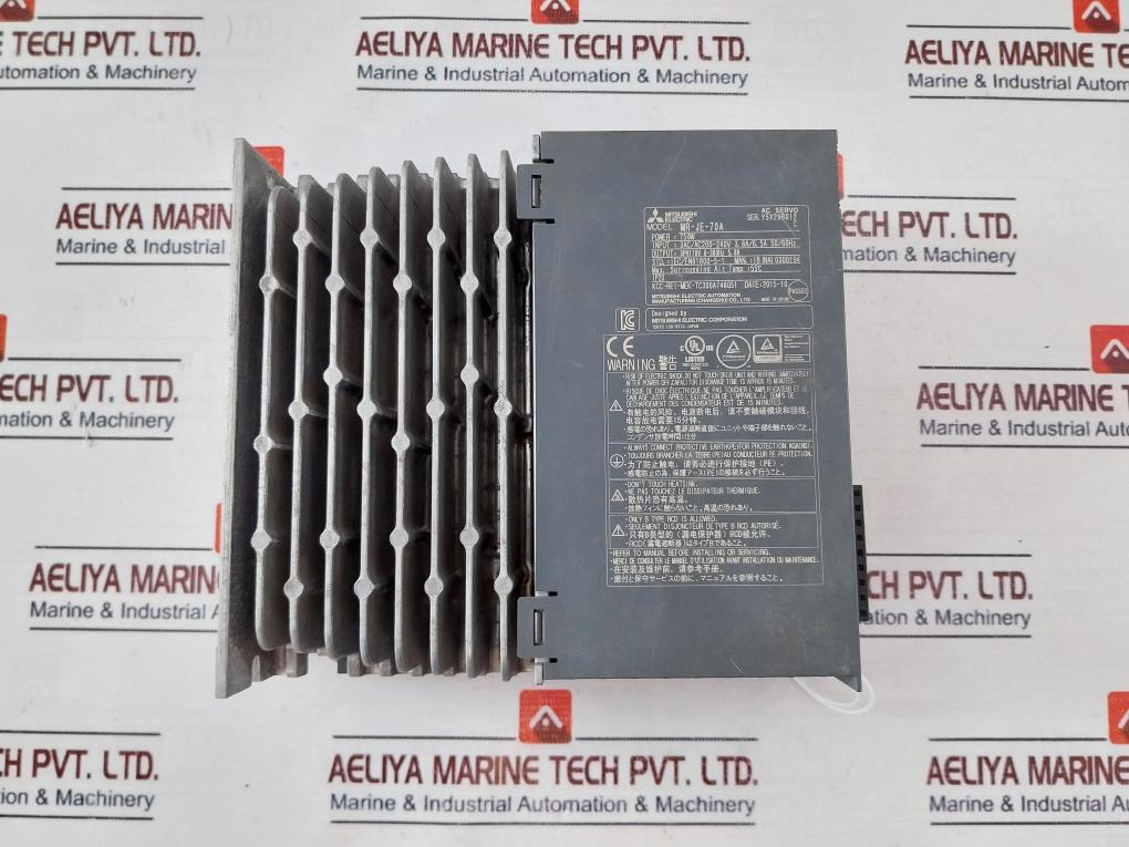 Mitsubishi Electric Mr-je-70A Servo Amplifier Ip20