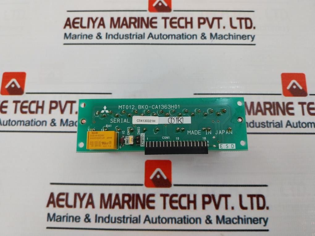 Mitsubishi Electric Mt012 Bk0-ca1363H01 Terminal Circuit Board
