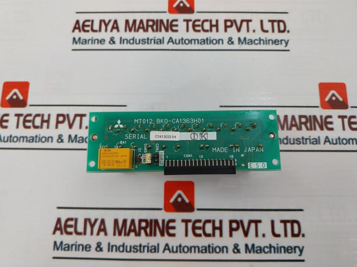 Mitsubishi Electric Mt012 Bk0-ca1363H01 Terminal Circuit Board