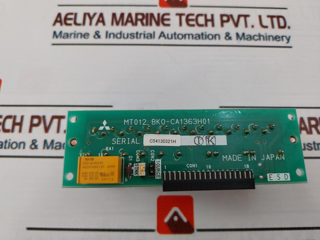 Mitsubishi Electric Mt012 Bk0-ca1363H01 Terminal Circuit Board