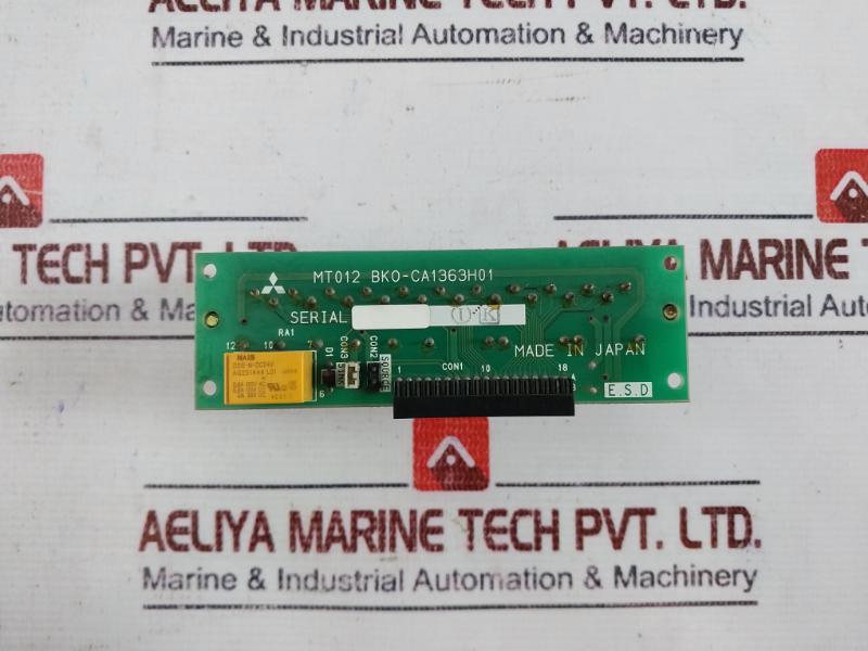 Mitsubishi Electric Mt012 Bko-ca1363H01 Terminal Block Connection Module