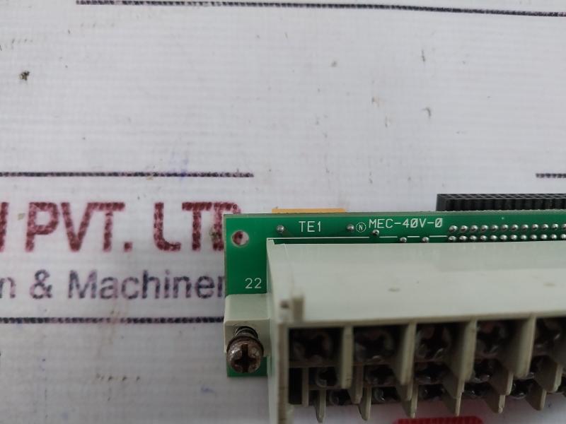 Mitsubishi Electric Mt012 Bko-ca1363H01 Terminal Block Connection Module