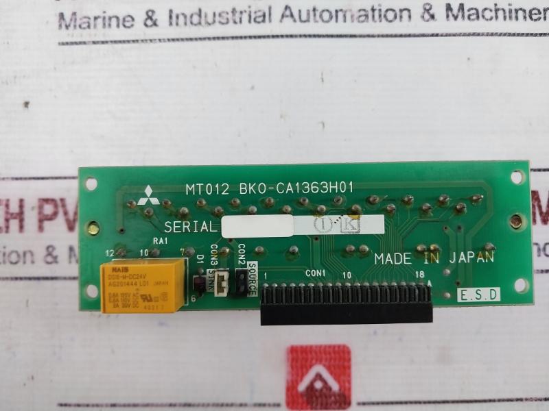 Mitsubishi Electric Mt012 Bko-ca1363H01 Terminal Block Connection Module