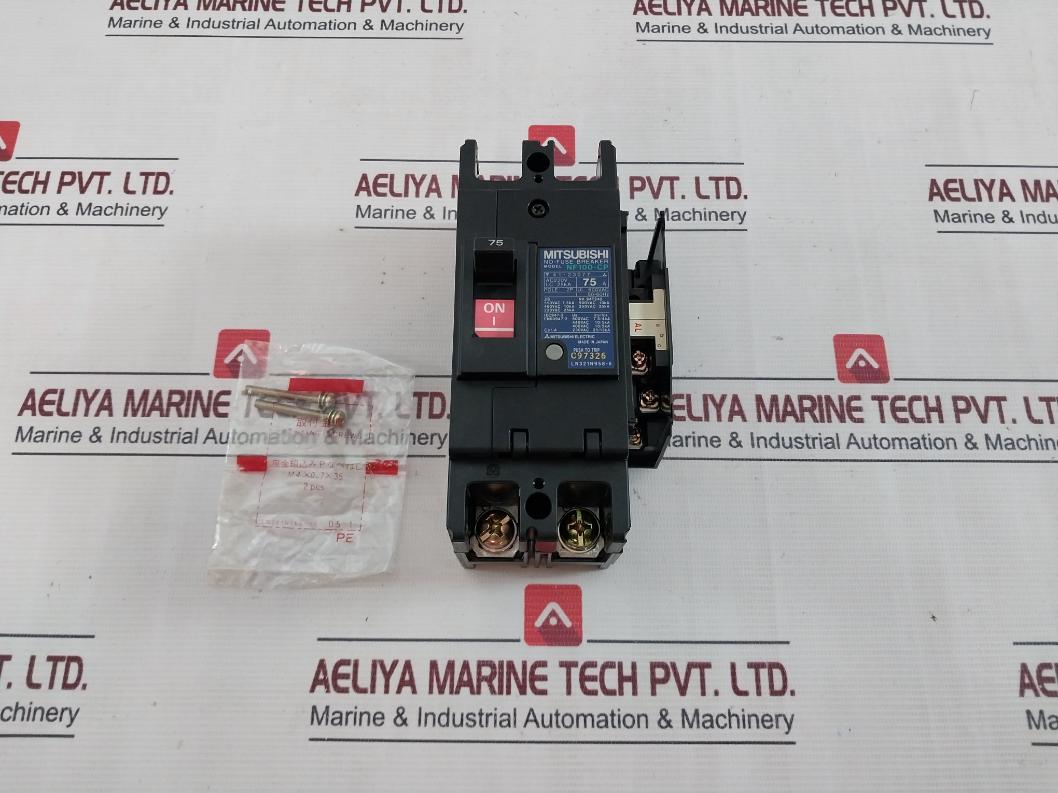 Mitsubishi Electric Nf100-cp No-fuse Circuit Breaker Pole: 2P