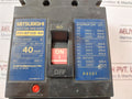 Mitsubishi Electric NF100-SH No-fuse Breaker 3 Pole 40Amp AC 660V 50/60Hz