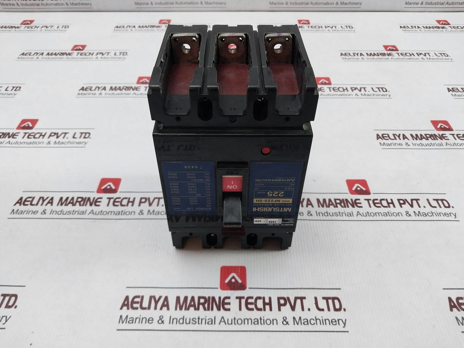 Mitsubishi Electric Nf225-sh No-fuse Breaker Ac 660V 225 Amp
