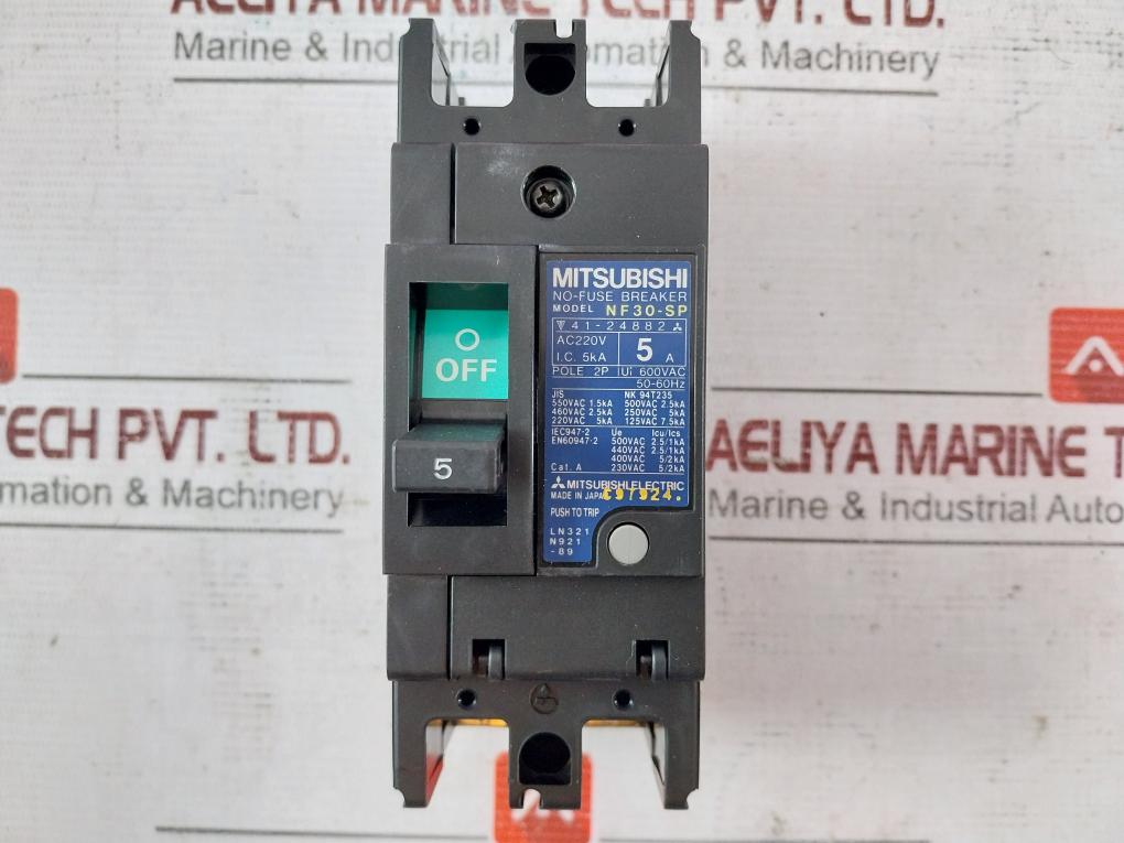 Mitsubishi Electric Nf30-sp No Fuse Breaker Iec947-2 416-130.006