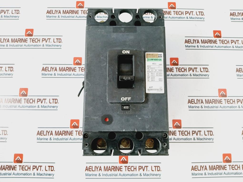 Mitsubishi Electric NF400-CA No Fuse Breaker 400 Amp