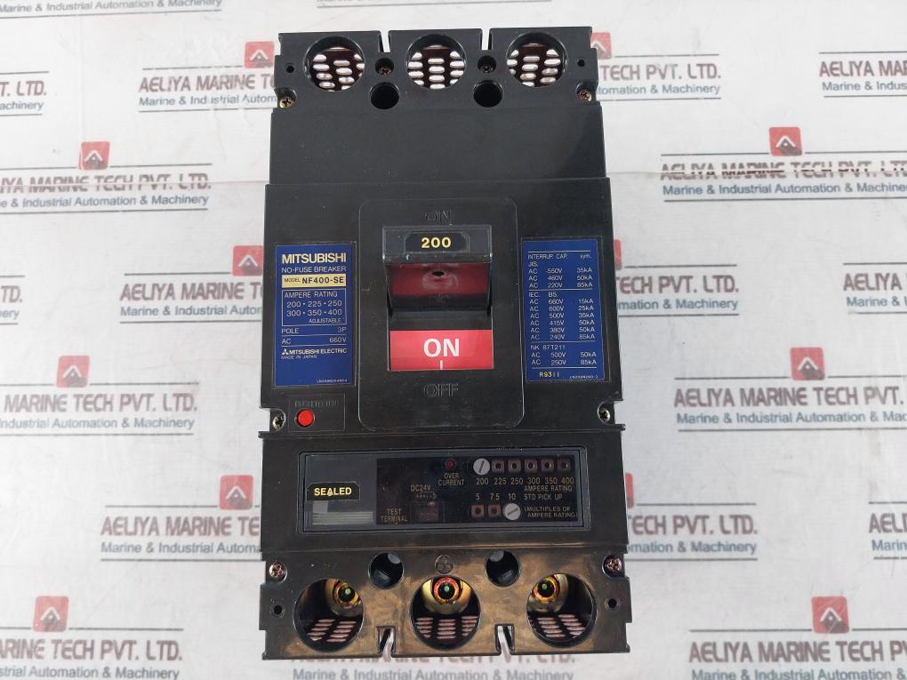 Mitsubishi Electric Nf400-se No-fuse Circuit Breaker 200-400A