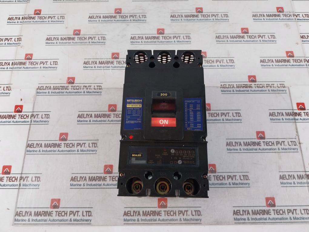 Mitsubishi Electric Nf400-se No-fuse Circuit Breaker 200-400A