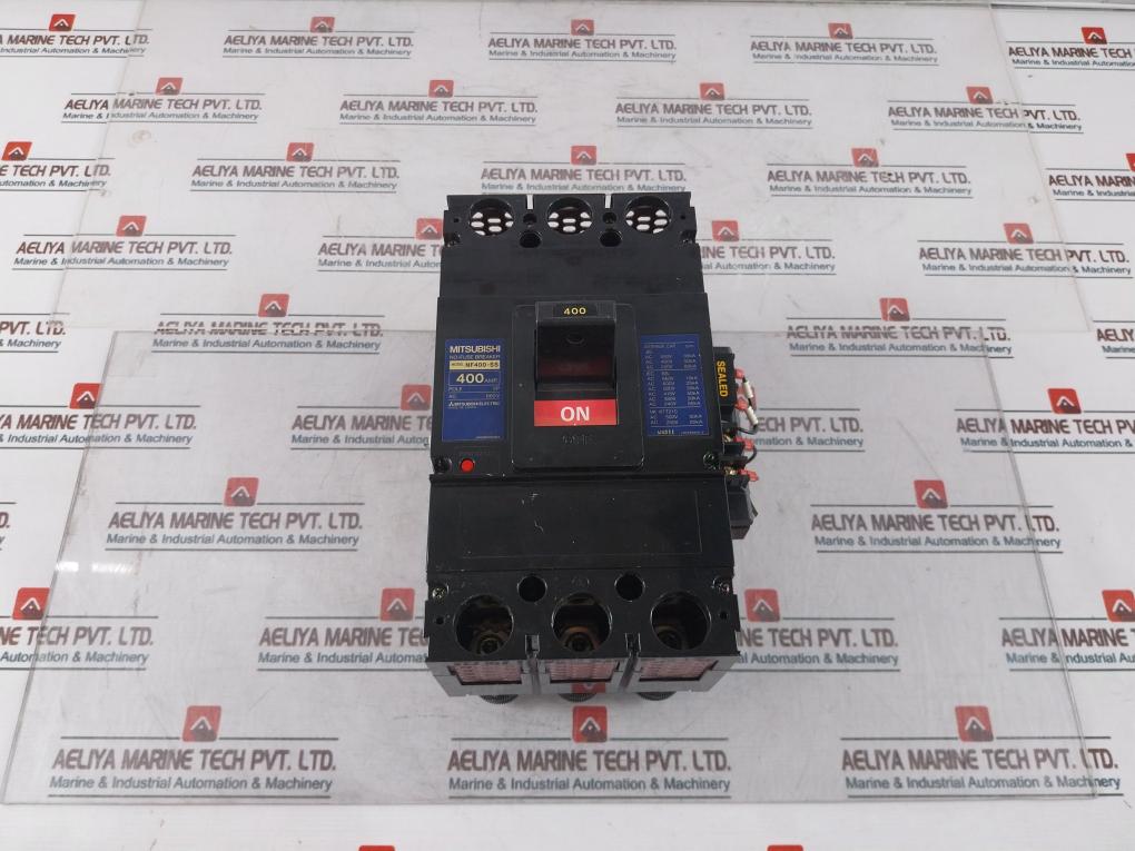 Mitsubishi Electric Nf400-ss 400Amp No-fuse Breaker With Uvt-mc Uvt Module