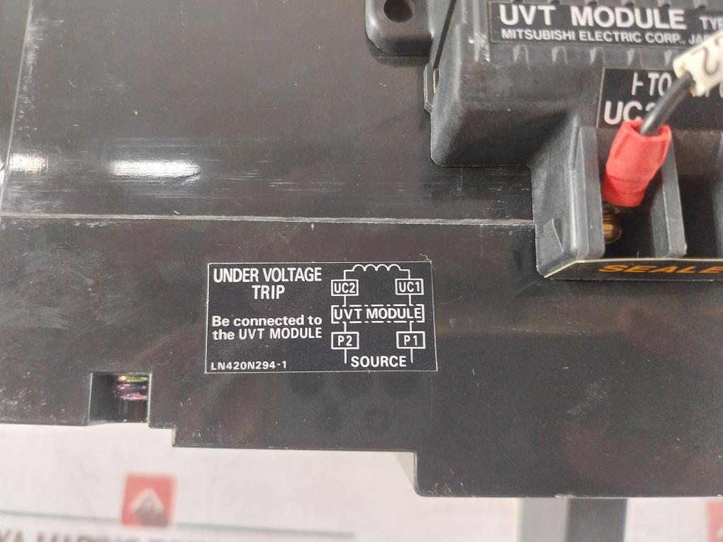 Mitsubishi Electric Nf400-ss 400Amp No-fuse Breaker With Uvt-mc Uvt Module